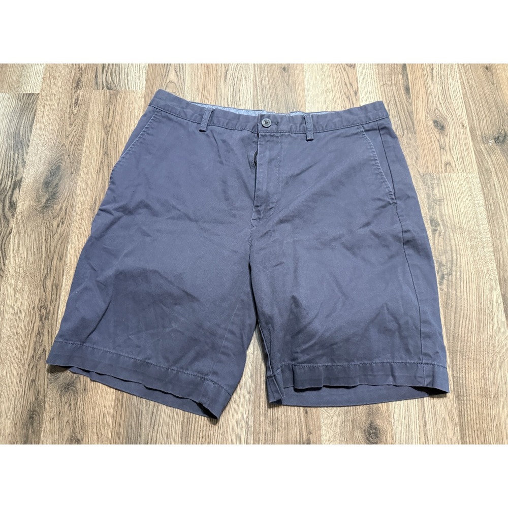 Amazon Essentials Shorts Men 34 Gray Shorts Flat Front Woven Chino Classic Fit